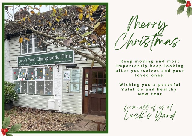 Merry Christmas for Luck's Yard Clinic